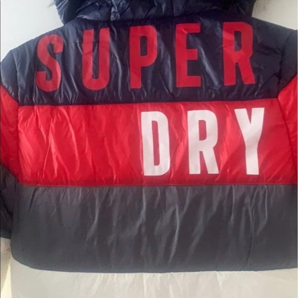 (NEW) Superdry puffer jacket - size S - Picture 7 of 9
